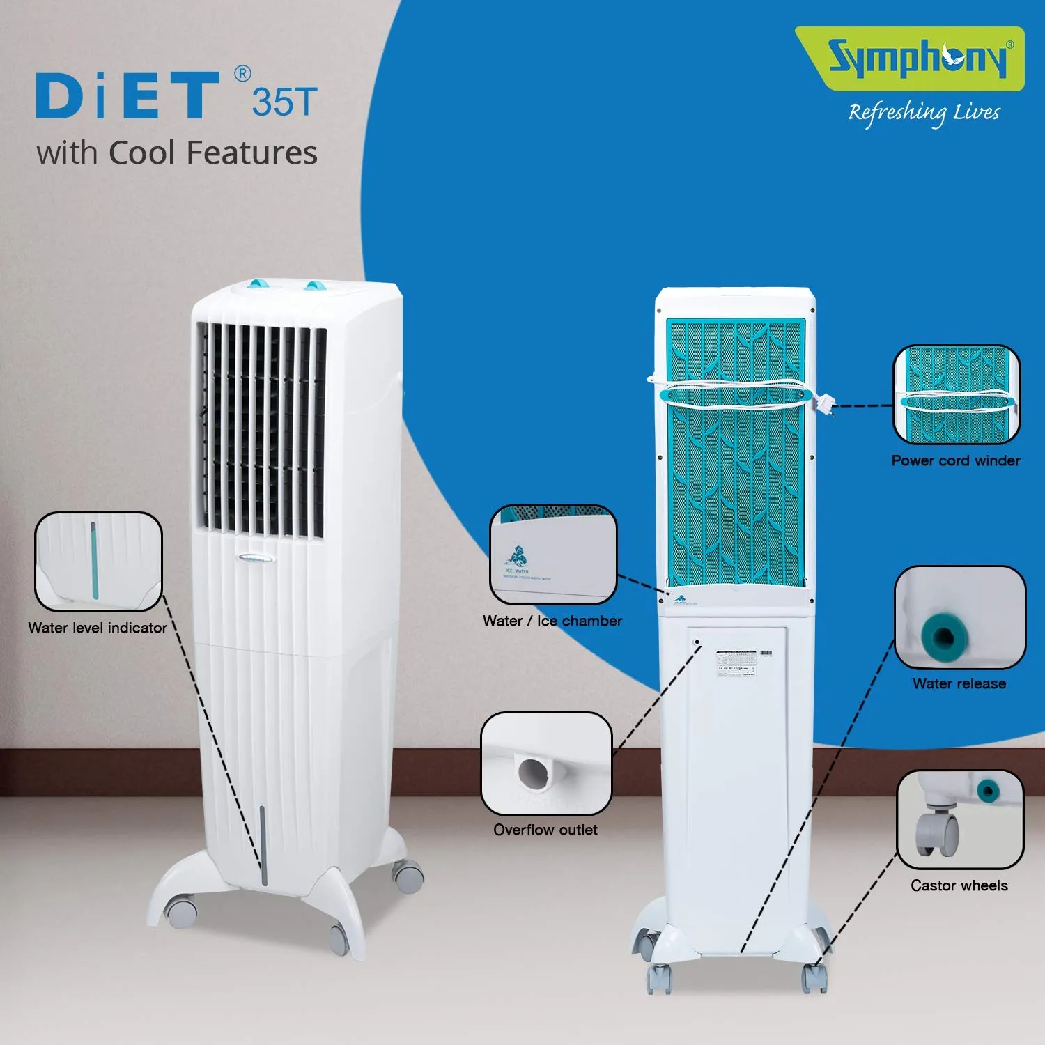 Diet i air store cooler